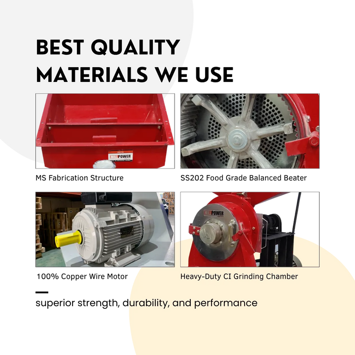 atta flour machine quality
