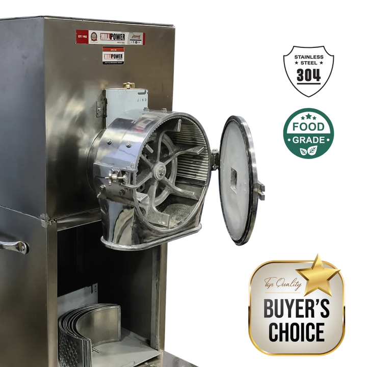 Prix de la machine à moudre commerciale Atta Chakki Chambre en acier inoxydable