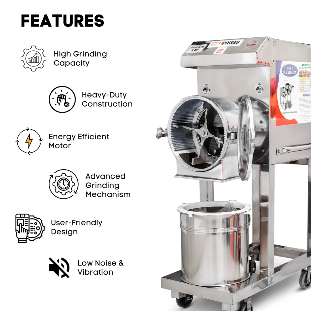 flour machine features