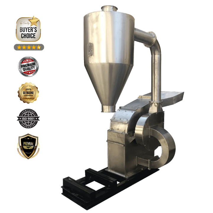 machine-industrielle-broyage-épices-inox