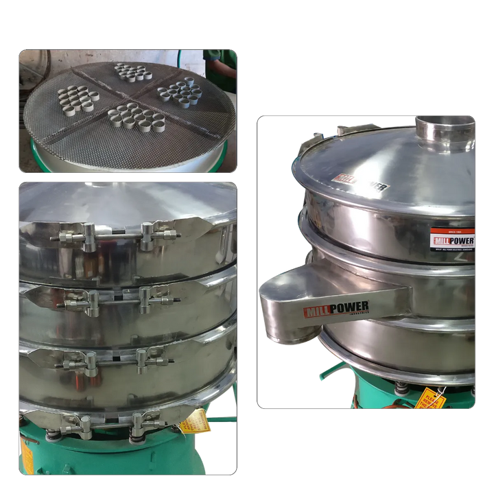 machine tamiseuse vibro
